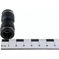 Фитинг прямой для трубки ПВХ PUC12 (10 шт; 12 мм) ДАЛИ-авто 21893