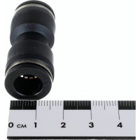 Фитинг прямой для трубки ПВХ PUC10 (10 шт; 10 мм) ДАЛИ-авто 21892