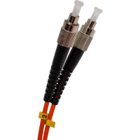 Оптический патч-корд TopLAN дуплексный, FC/PC-ST/PC, MM 50/125, 1,5 м, DPC-TOP-OM2-FC/P-ST/P-1.5