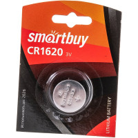 Литиевый элемент питания Smartbuy CR1620 SBBL-1620-1B