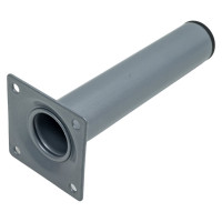 Мебельная ножка Amig серебро 4-30х150 PL