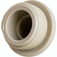 Заглушка пробка RTP PN25 с резьбой 1, серая 10914