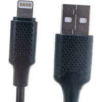 Кабель для Apple Cablexpert, AM/Lightning, длина 1м, черный CCB-USB-AMAPO2-1MB