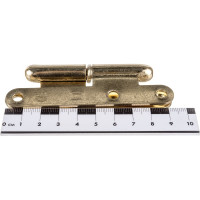 Петля Amig левая, покрытие латунь 405 R-9,5 (D)