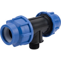 Тройник RTP с наружной трубной резьбой PN 16 D 32х3/4 11624