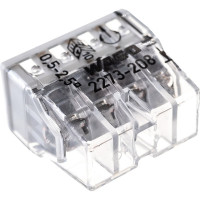 Соединительная клемма WAGO 8-ми проводная 2273-208 6 шт. в блистере 2569