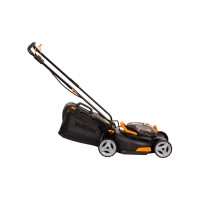 Аккумуляторная газонокосилка WORX 2х20В, 2 АКБ 4 А*ч, двойное ЗУ WG743E