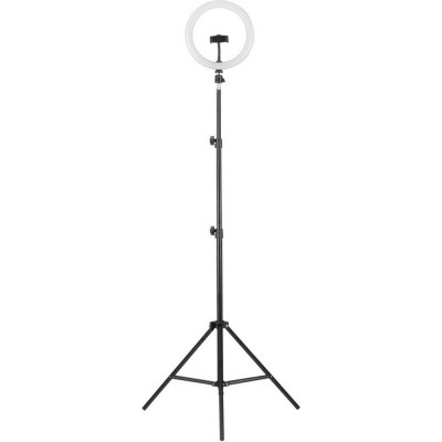Camelion KD-810F C02 LED свет-к кольцев. 10 Вт, подставка для смартфона 13010