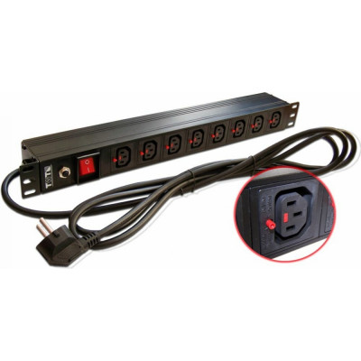 Блок розеток TWT TWT-PDU-10A8C3L-3.0