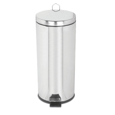 PALEX Урна мусорная с педалью 40л 3700-340 серый, глянец 12385