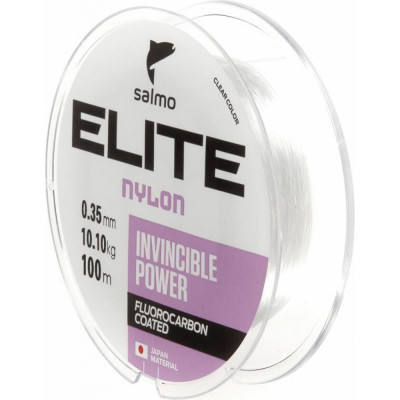 SALMO Леска моно. Elite FLUORO COATED NYLON 100/035 4118-035