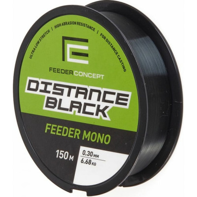 FEEDER CONCEPT Леска моно. Distance Black 150/030 FC4001-030