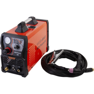 WIEDERKRAFT Резак плазменный нверторный 60A WDK Plasma 60