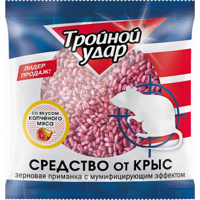 Домовой Прошка Зерно ТРОЙНОЙ УДАР пакет 130 г УТ-00007543