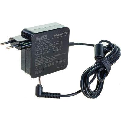 TopON Блок питания для ноутбука Asus 19V 3.42A 4.0x1.35 65W ADP-65DW TOP-ASUX42