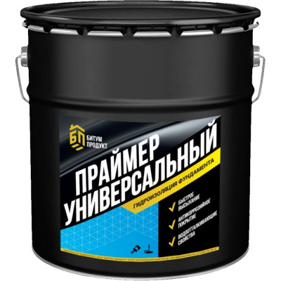 БИТУМ ПРОДУКТ Праймер Битумный Универсальный 16 л BP-001