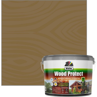 Пропитка для защиты древесины Dufa Wood Protect МП000015770