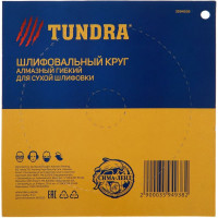 ТУНДРА TUNDRA Алмазный гибкий шлифовальный круг 
