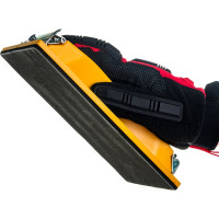 Брусок для шлифования ULTIMA 210 х 105мм, пластиковый с зажимами 118017