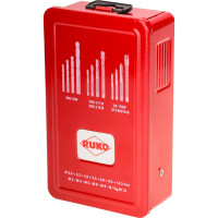 Набор машинных метчиков Ruko M3-M12 мм HSSE-Co5 21пр 245054