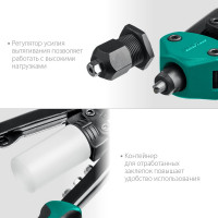 Компактный двуручный заклепочник KRAFTOOL FC-48 290 мм, регулировка усилия, 2.4 - 4.8 мм 31161_z01