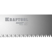 Ножовка для быстрого реза сырой древесины KRAFTOOL CAMP Fast 9 250 мм 15218