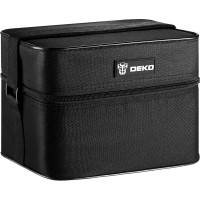 Лазерный самовыравнивающийся уровень DEKO DKLL12PG1 360/3 SET2, зеленый луч, 12 линий, штатив 1.2 м 065-0235