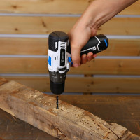 Аккумуляторная дрель-шуруповёрт DEKO GCD12DU3 SNOW WHITE SET1, 12В, 32 Нм, 1х1.5 Ач, з/у 063-4170