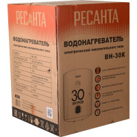 Накопительный водонагреватель Ресанта круглый ВН-30К 74/5/13