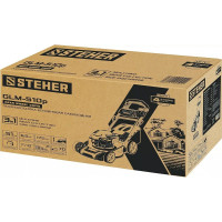 Самоходная бензиновая газонокосилка STEHER GLM-510p