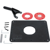 Пластина для крепления фрезера 298x235x10 мм JET 10000108