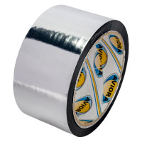 Металлизированная клейкая лента AVIORA BOPP 28 мкм, 50 мм, 50 м 302-017