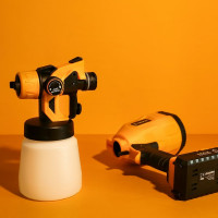 Аккумуляторный краскопульт DEKO DKSG20K2, 120W, 800 мл 063-4180