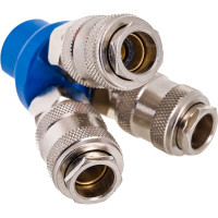 Разветвитель пневматический V-образный тройник Pegas pneumatic 3302