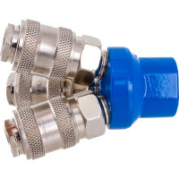 Разветвитель пневматический V-образный тройник Pegas pneumatic 3302