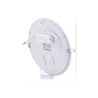 Светильник IEK ДВО 1608 белый, круг LED 18Вт 6500 IP20 LDVO0-1608-1-18-6500-K01