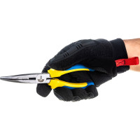 Плоскогубцы МастерАлмаз 180мм, с загнутыми губками 10506618