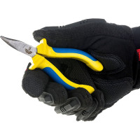 Плоскогубцы МастерАлмаз серия мини 135мм, с загнутыми губками 10506636