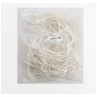 Дюбель-хомут для круглого кабеля FERON 19-25мм, DCL00-19-25, полипропилен, белый 100 шт 39333