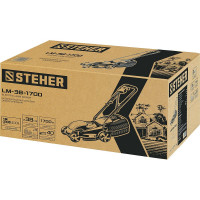Сетевая газонокосилка STEHER 1700 Вт LM-38-1700