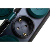 Удлинитель Electraline 4Р с выключателем H07RN-F 3x1,5-1,8М 16А 62185