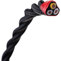 Провод Electraline 3x2,5 мм2 черный 20м. В1-435-73-20