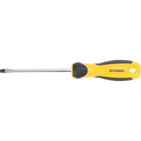 Шлицевая отвертка SITOMO SL 5х100, 200 мм CrV SIT 856486