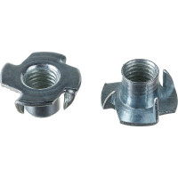 Крыльчатая, врезная гайка КРЕП-КОМП DIN 1624, М10х13, 150 шт. гкв10ф