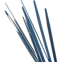 Кабельные стяжки FORTISFLEX КСС Magnetic 4х150 синий, 100 шт. 82021