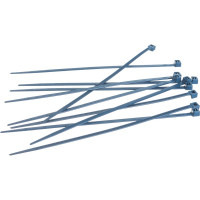 Кабельные стяжки FORTISFLEX КСС Magnetic 4х150 синий, 100 шт. 82021