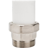 Ниппельное соединение RTP американка трубная, наружная резьба, D40х1 1/4 мм 14290