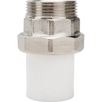 Ниппельное соединение RTP американка трубная, наружная резьба, D40х1 1/4 мм 14290