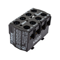Блок-контакт для миниконтакторов iskra ND4M-04 УТ-00019719