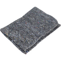 Двухслойная тряпка для пола ЛЕТО ХПП 37х53 см, серая 2731